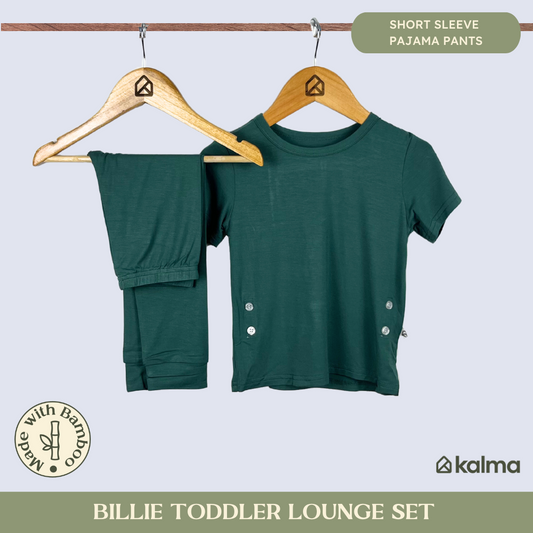 Billie Toddler Organic Bamboo Sleepwear Short Sleeve Pajama Set