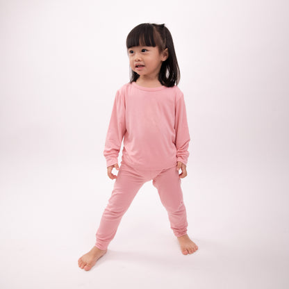 Sydney Toddler Organic Bamboo Sleepwear Long Sleeve Pajama Set