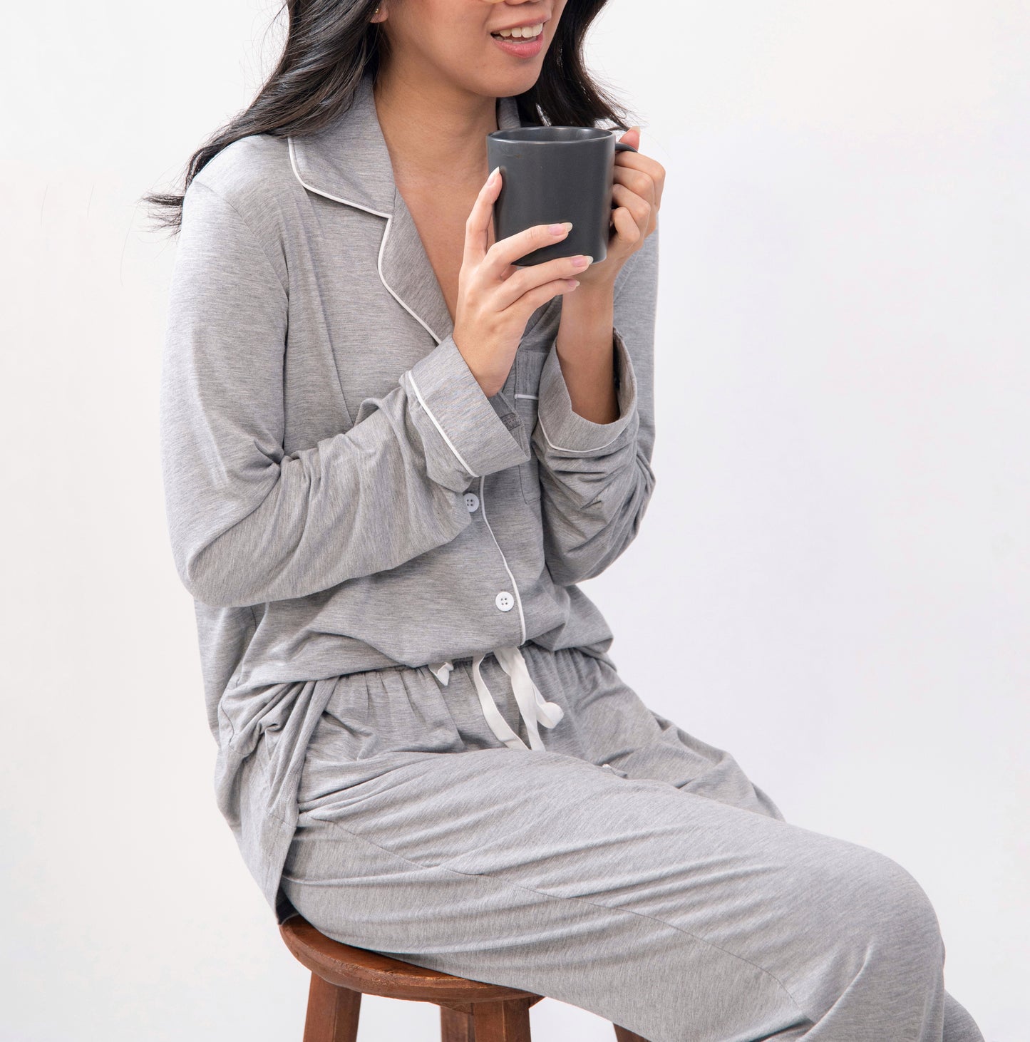 Lana Bamboo Long Sleeve Pajama Set (10 COLORS)