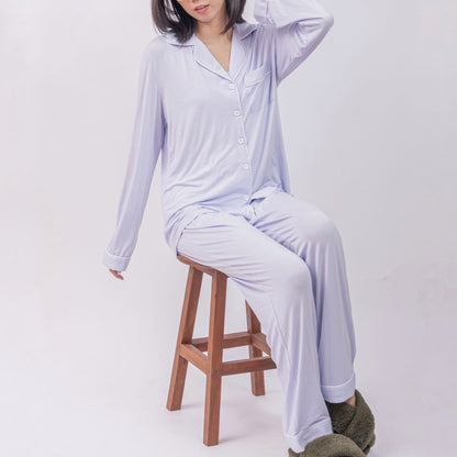 Lana Bamboo Long Sleeve Pajama Set (10 COLORS)