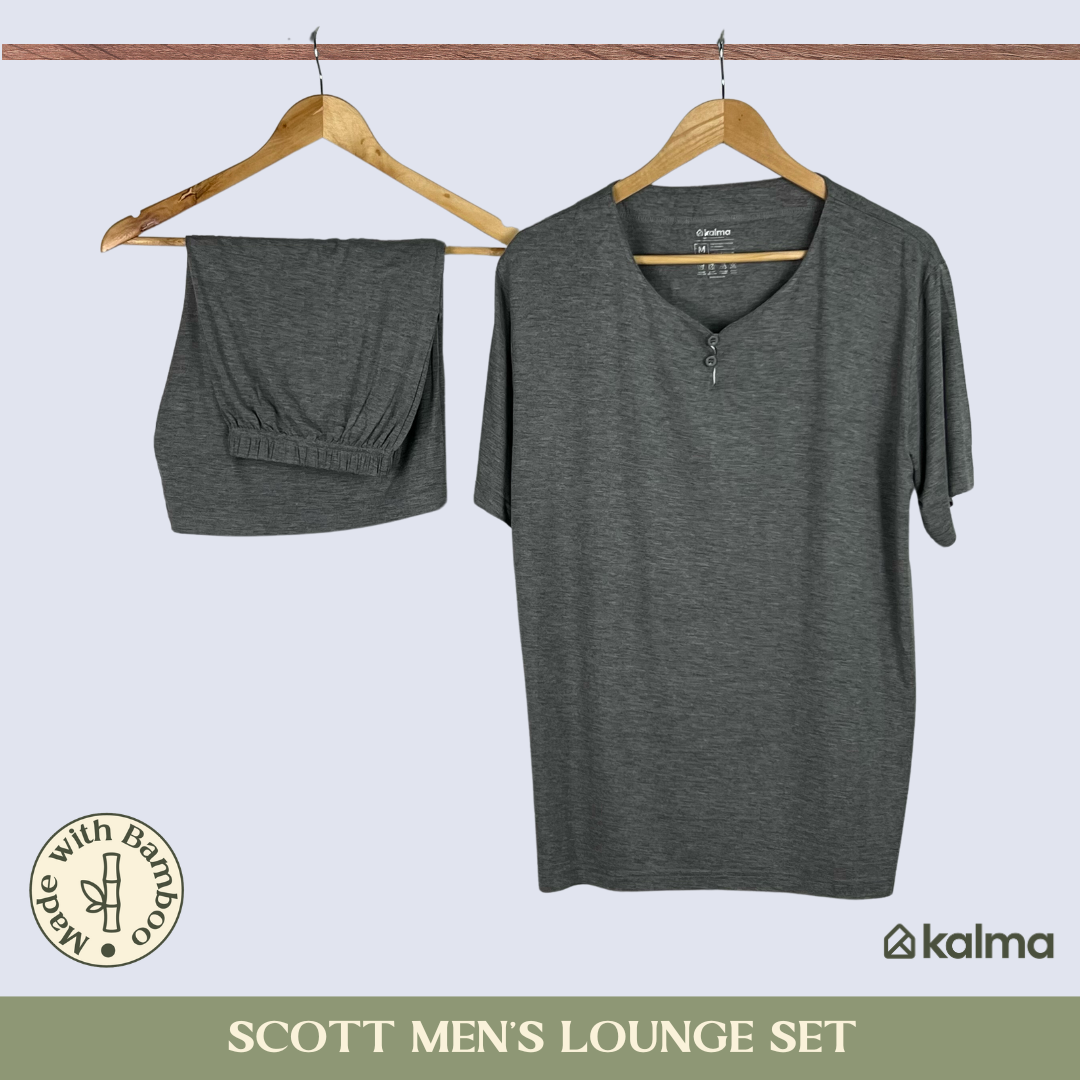 Scott Mens Short Bamboo Lounge Set