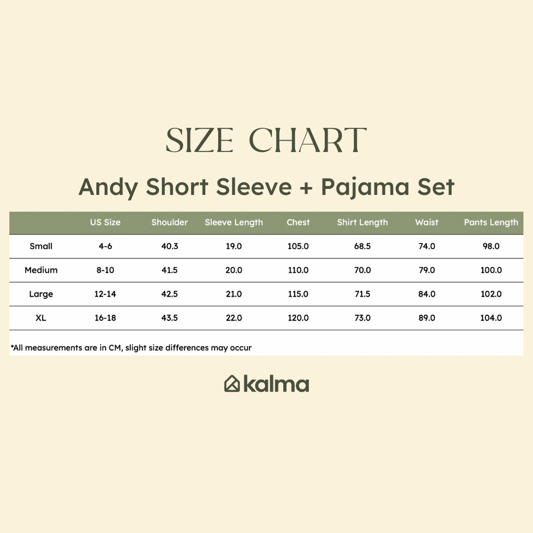 Andy Short Sleeve Pajama Set