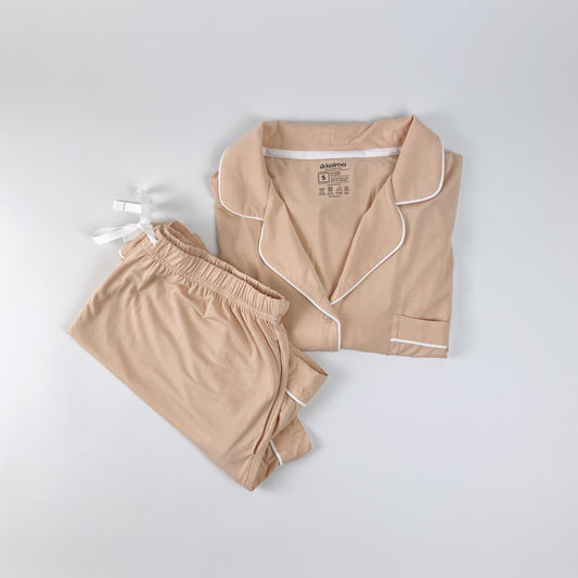 Irene Bamboo Short Sleeve Pajama Set (VARIOUS COLORS)