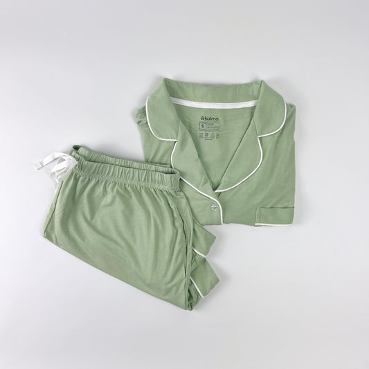 Irene Bamboo Short Sleeve Pajama Set (VARIOUS COLORS)