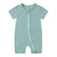 Robin Baby Organic Bamboo Zip Short Romper